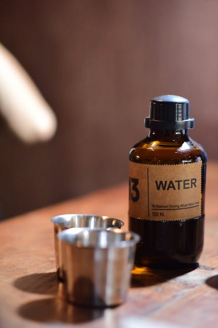 Lab grade hydration bottle